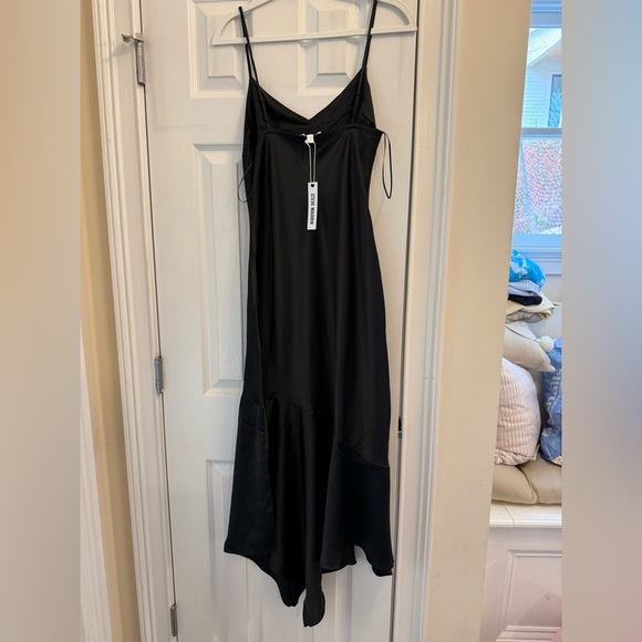 Steve Madden Lucielle
Handkerchief Hem Satin Slipdress size L - Picture 9 of 11